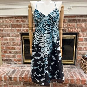 Y2K 100% silk Max & Cleo VTG cocktail dress / size 4 / Like New Condition